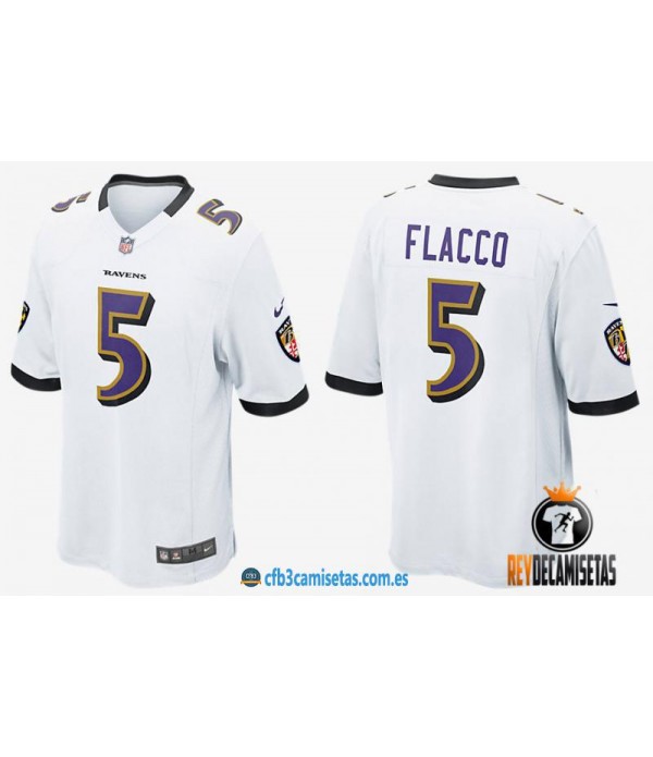 CFB3-Camisetas Joe Flacco Ravens