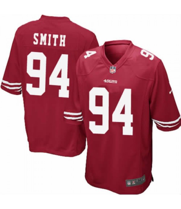 CFB3-Camisetas Justin Smith San Francisco 49ers Re...