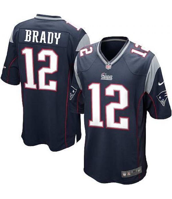 CFB3-Camisetas Tom Brady New England Patriots Blue