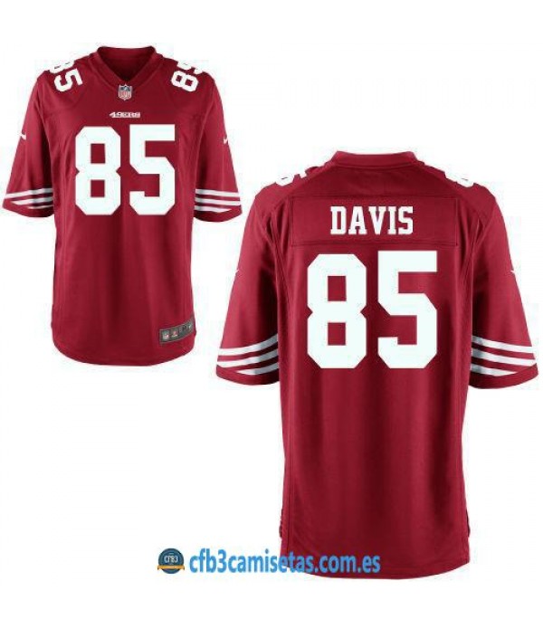 CFB3-Camisetas Vernon Davis San Francisco 49ers Re...