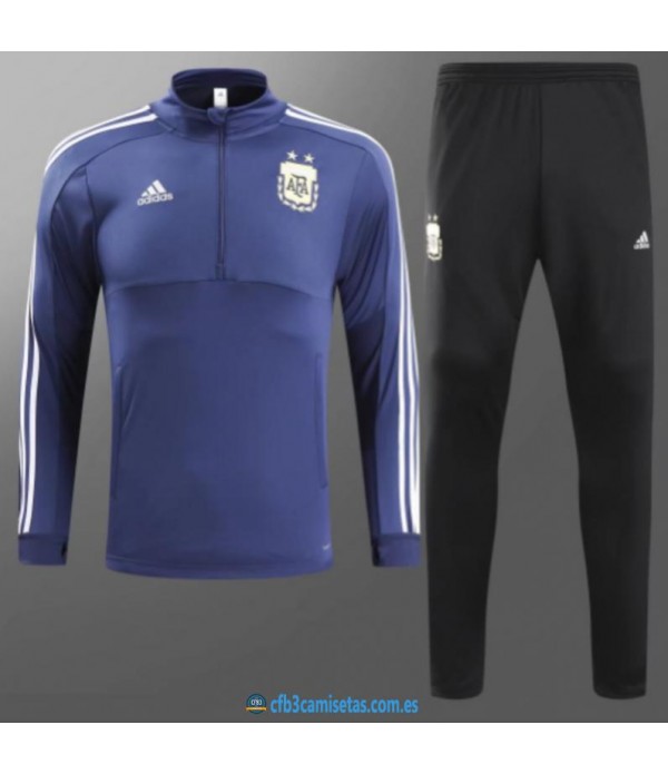 CFB3-Camisetas Chándal Argentina 2018