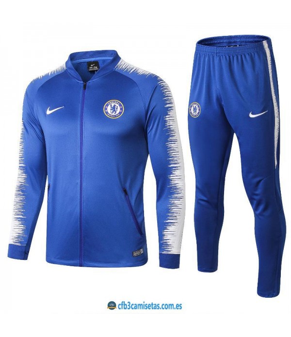 CFB3-Camisetas Chándal Chelsea 2018 2019