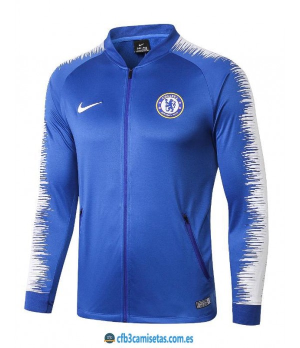 CFB3-Camisetas Chaqueta Chelsea 2018 2019