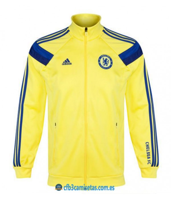 CFB3-Camisetas Chaqueta Chelsea FC Amarilla/Azul