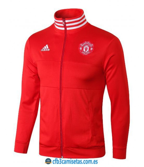 CFB3-Camisetas Chaqueta Manchester United 2018 2019