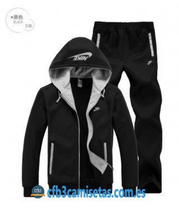 CFB3-Camisetas Chaqueta Nike Originals Sudaderas Plus de terciopelo Sudadera+Pantalón S3