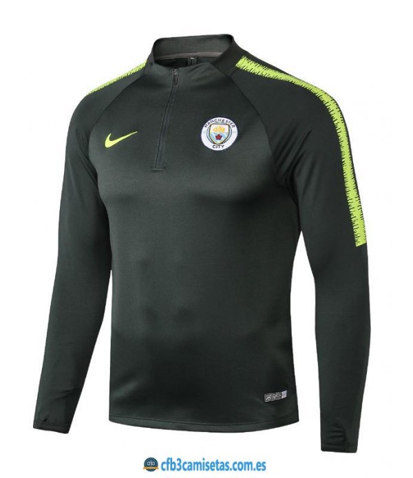 CFB3-Camisetas Sudadera Manchester City 2018 2019