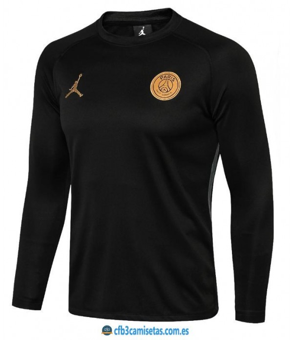 CFB3-Camisetas Sudadera PSG x Jordan 2018 2019 Gol...