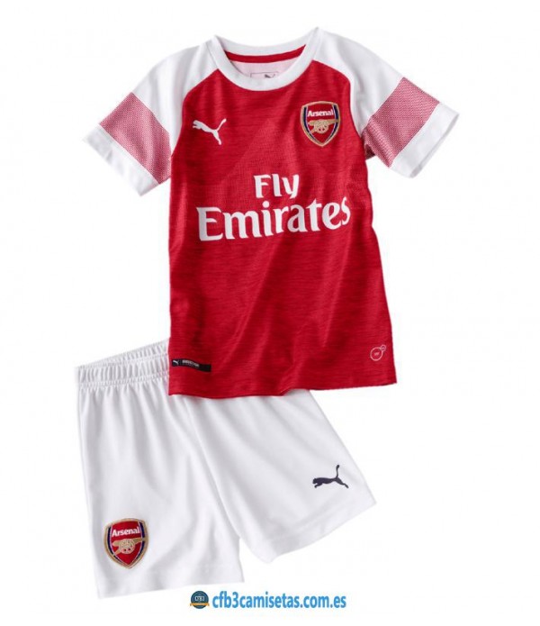 CFB3-Camisetas Arsenal 1ª Equipación NIÑOS 2018 2019