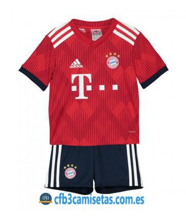 CFB3-Camisetas Bayern de Munich 1ª 2018 2019 NIÑOS