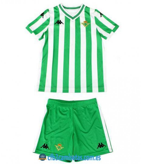 CFB3-Camisetas Betis 1ª equipación NIÑOS 2018/2019 NIÑO