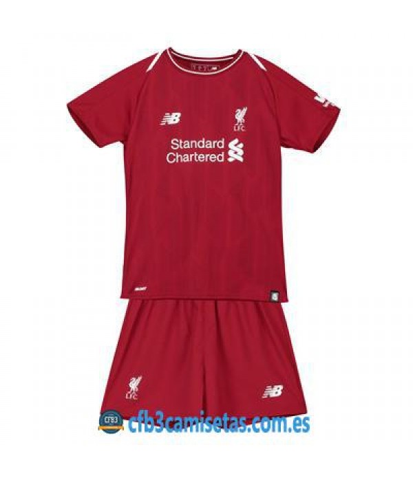 CFB3-Camisetas Liverpool 1a Equipación NIÑOS 2018 2019