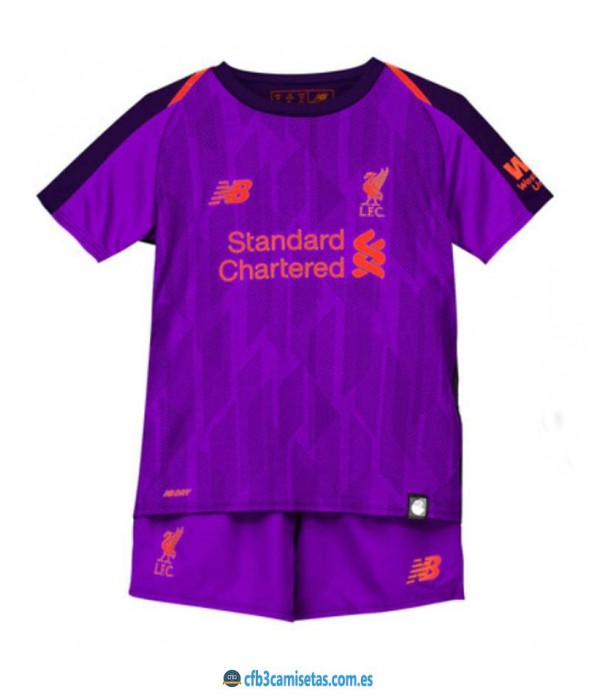 CFB3-Camisetas Liverpool 2a Equipación NIÑOS 201...