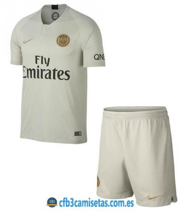 CFB3-Camisetas PSG 2a Equipación 2018 2019 NIÑO