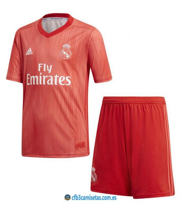 CFB3-Camisetas Real Madrid 3a Equipación NIÑO 2018 2019