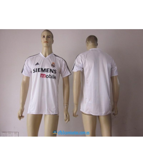 CFB3-Camisetas 1ª Equipación Real Madrid 2004 2005