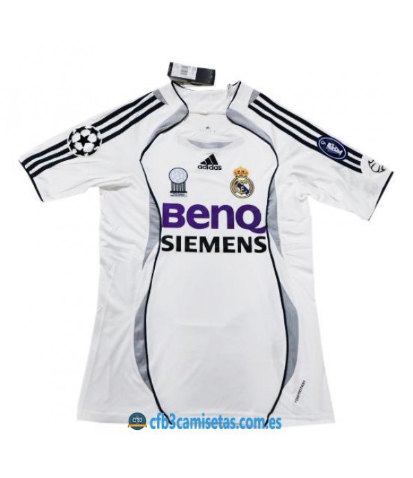 CFB3-Camisetas Camiseta Real Madrid 2006/07 UCL