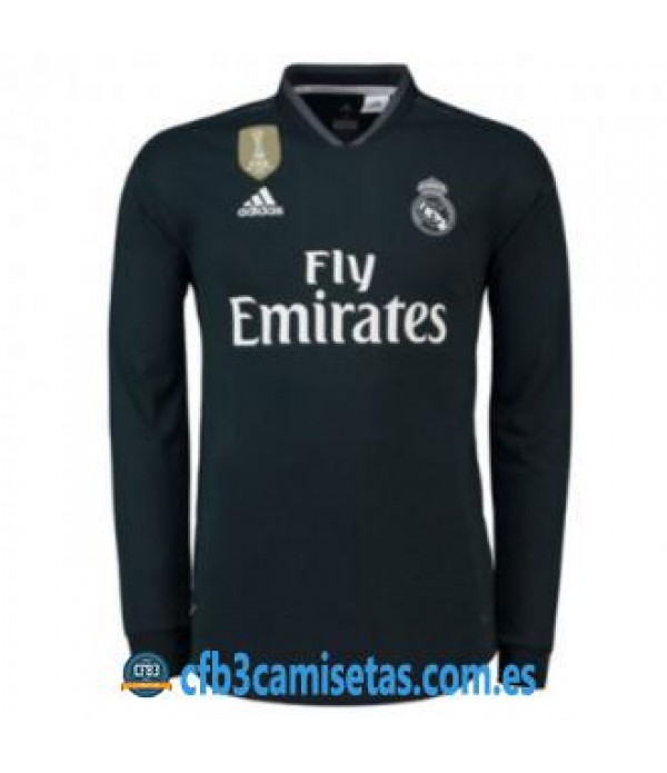 CFB3-Camisetas Real Madrid 2a Equipación 2018 2019 ML