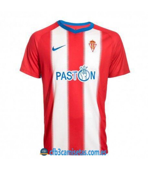 CFB3-Camisetas Sporting de Gijon 1ª Equipacion 2018 2019