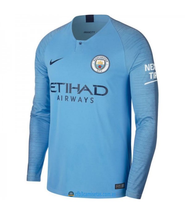 CFB3-Camisetas 1ª Equipación Manchester City 2018 2019 ML