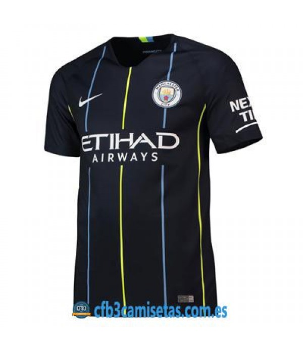 CFB3-Camisetas 2ª Equipación Manchester City 2018 2019