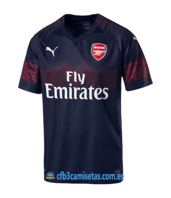 CFB3-Camisetas Arsenal 2ª Equipación 2018/2019