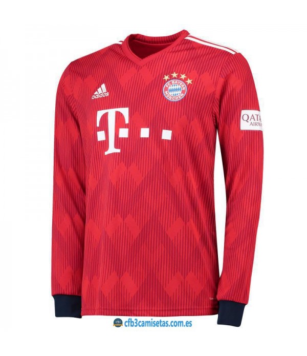 CFB3-Camisetas Bayern Munich 1a Equipación 2018 2019 ML