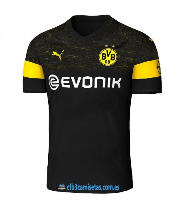 CFB3-Camisetas Borussia Dortmund 2a Equipación 2018 2019