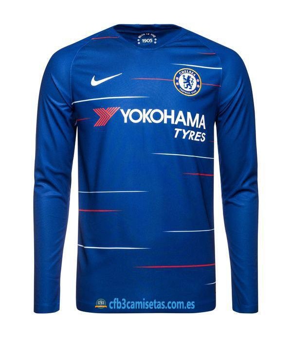 CFB3-Camisetas Chelsea 1ª Equipación 2018/2019 M...