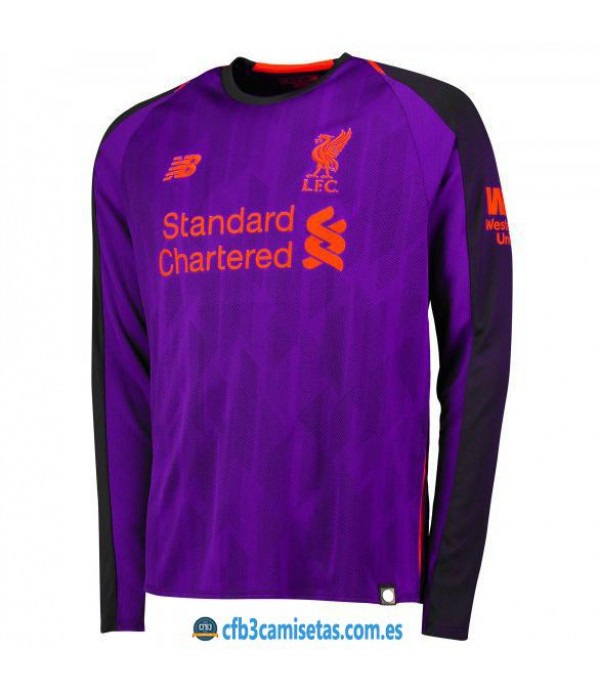 CFB3-Camisetas Liverpool 2ª Equipación 2018 2019...