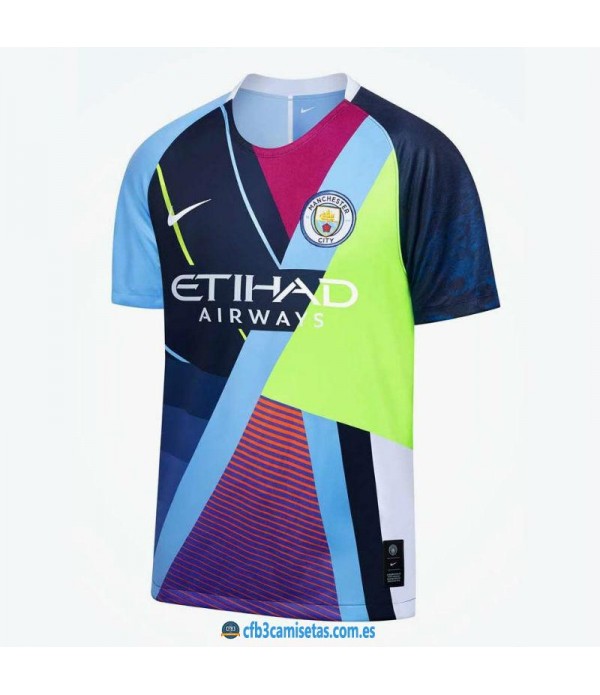 CFB3-Camisetas Manchester City x Nike Mashup 2019