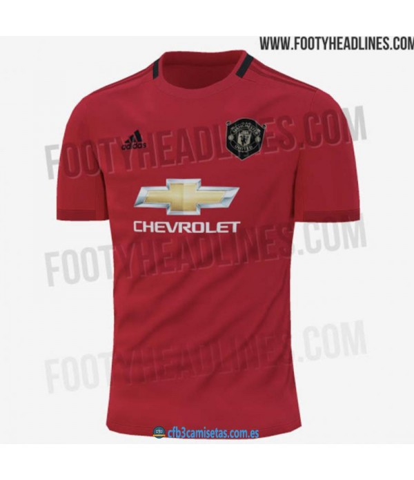 CFB3-Camisetas Manchester United 1a Equipación 2019 2020