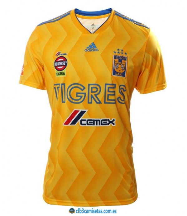 CFB3-Camisetas Tigres 1a Equipación 2018 2019
