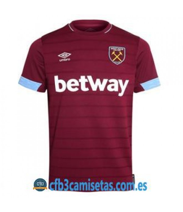 CFB3-Camisetas West Ham United 1a Equipación 2018 2019