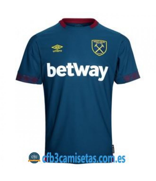 CFB3-Camisetas West Ham United 2a Equipación 2018...