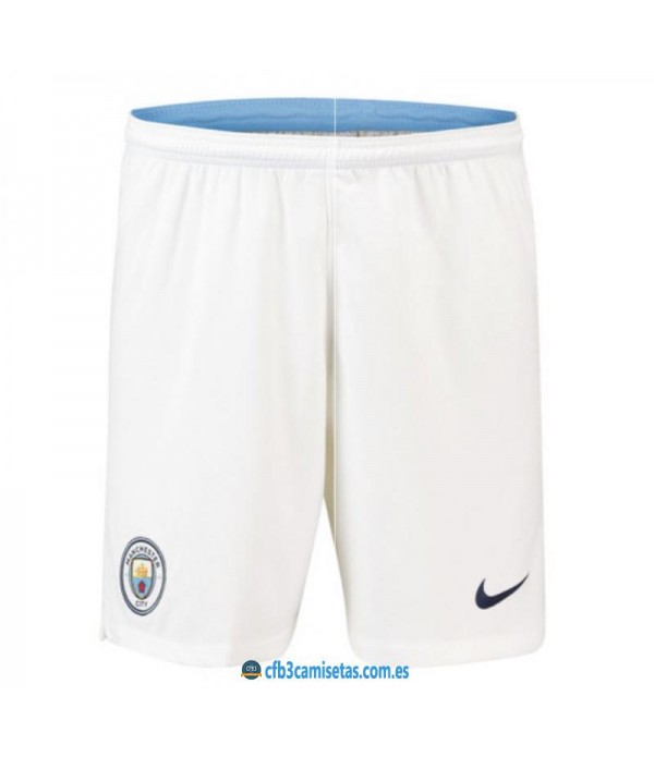 CFB3-Camisetas Pantalones 1a Manchester City 2018 2019