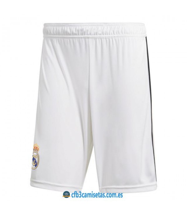 CFB3-Camisetas Pantalones 1a Real Madrid 2018 2019