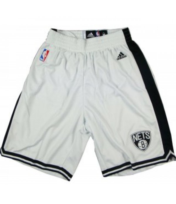 CFB3-Camisetas Pantalones Brooklyn Nets Blanco