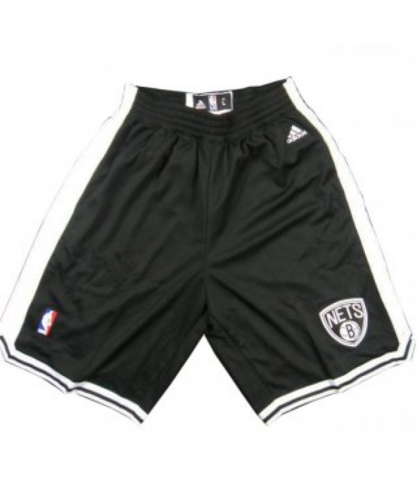 CFB3-Camisetas Pantalones Brooklyn Nets Negro