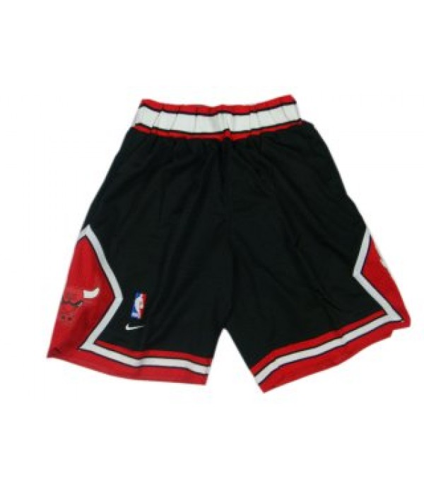 CFB3-Camisetas Pantalones Chicago Bulls Negro