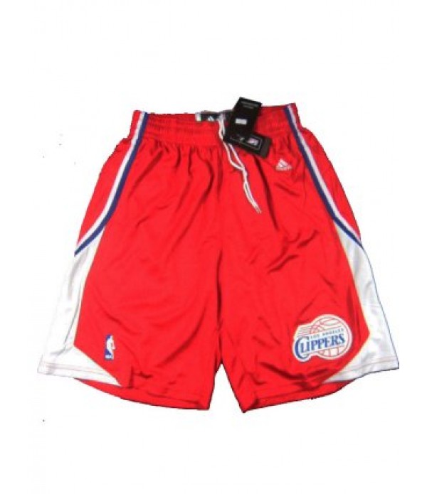 CFB3-Camisetas Pantalones Los Angeles Clippers Rojo