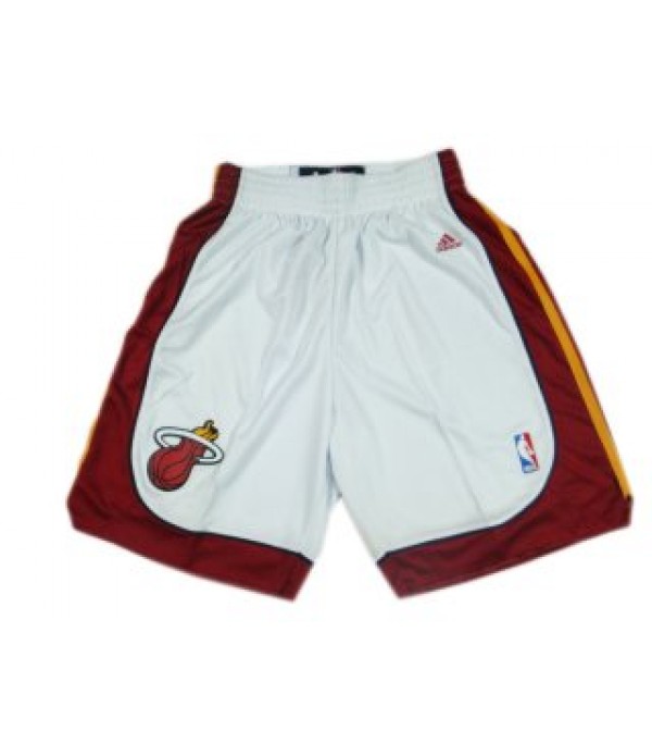 CFB3-Camisetas Pantalones Miami Heat Blanco