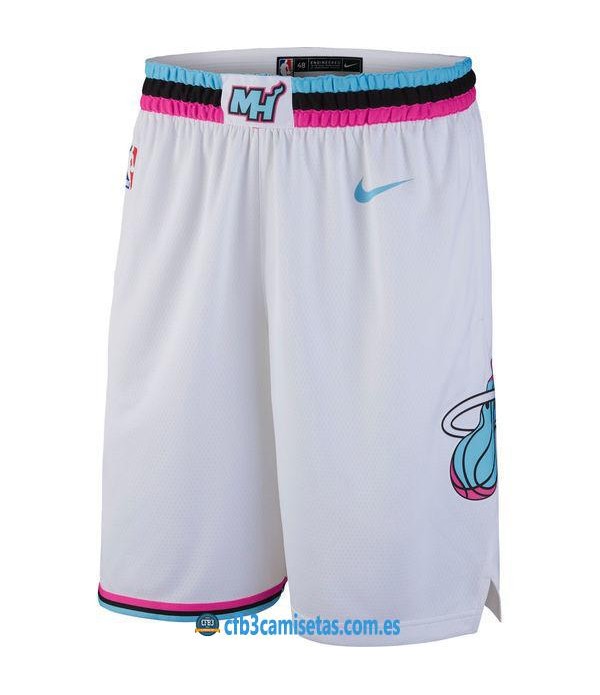CFB3-Camisetas Pantalones Miami Heat City Edition