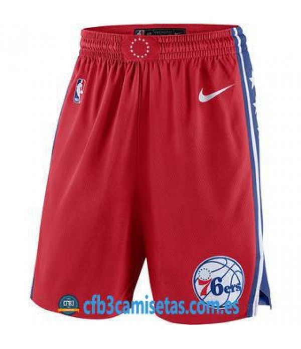 CFB3-Camisetas Pantalones Philadelphia 76ers State...