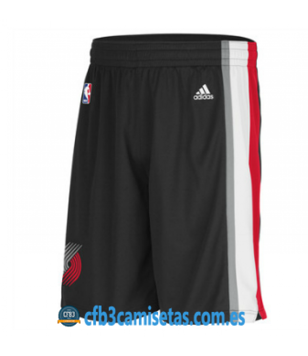 CFB3-Camisetas Pantalones Portland Trailblazers Negro