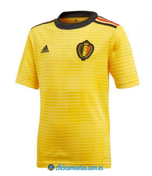 CFB3-Camisetas Bélgica 2ª Equipación 2018