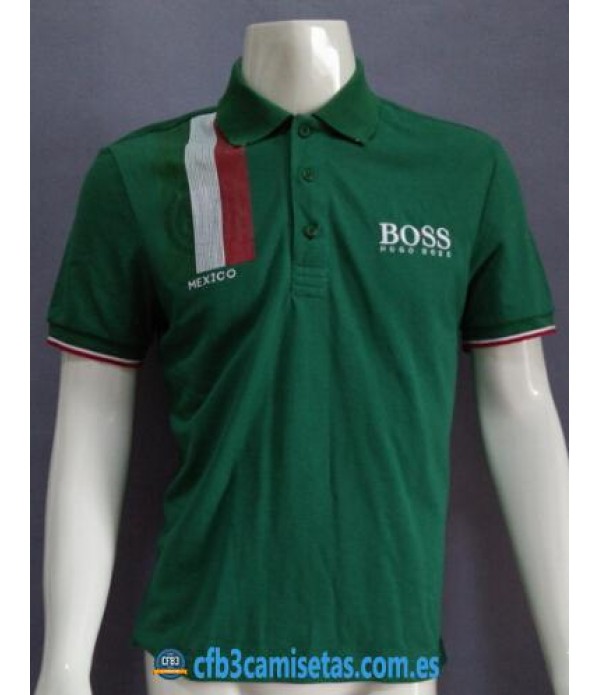 CFB3-Camisetas Boss de México verde