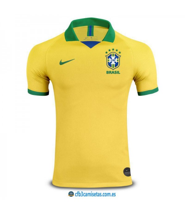 CFB3-Camisetas Brasil 1a Equipación 2019 2020