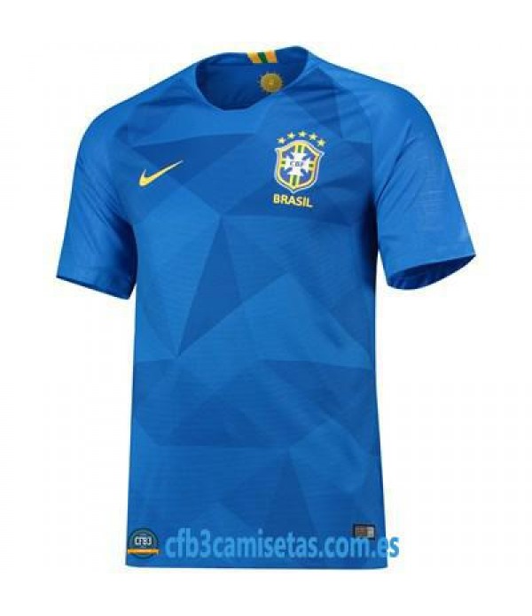 CFB3-Camisetas Brasil 2a Equipación 2018