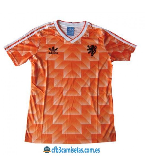 CFB3-Camisetas Camiseta Holanda Retro Euro 1988